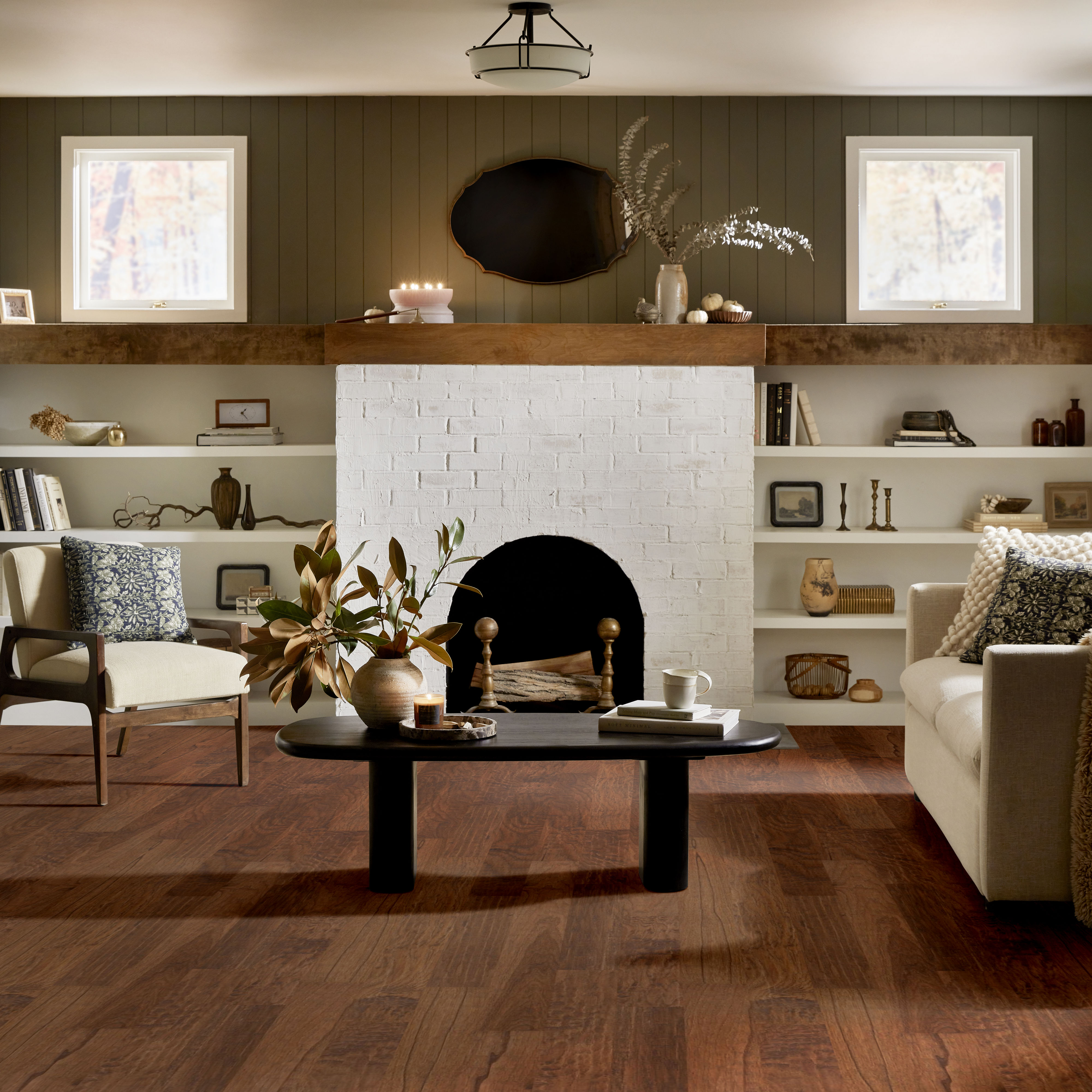 Pebble Hill Hickory 5 - in color Warm Sunset | Shaw Floors